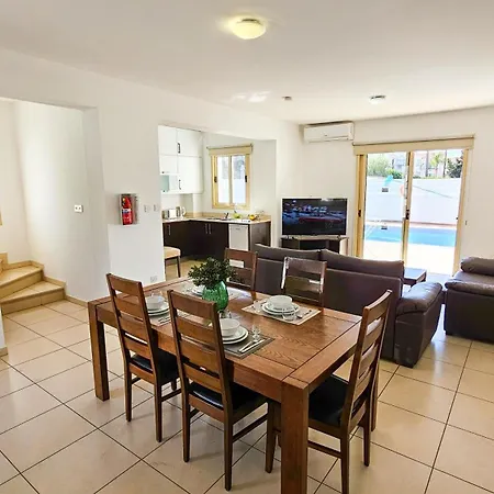 Palmvibes With Private Pool Villa Paralímni